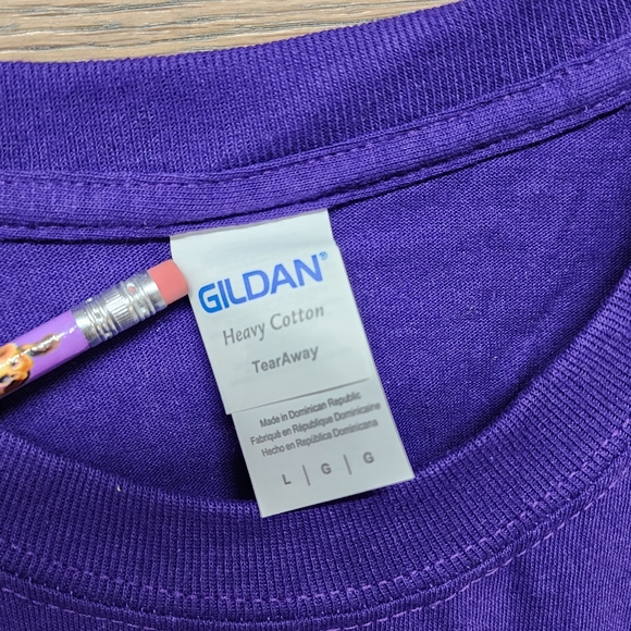 2018 Bush Gardens Summer Splashdown Size L Purple - Picture 4 of 4